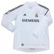 Camiseta Real Madrid 1ª Manga Larga Retro 2006