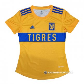 Camiseta Tigres UANL 1ª Mujer 22-23