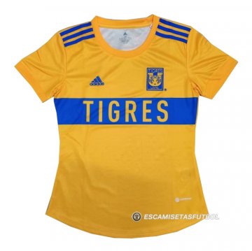 Camiseta Tigres UANL 1ª Mujer 22-23