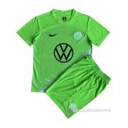 Camiseta Wolfsburg 1ª Nino 23-24