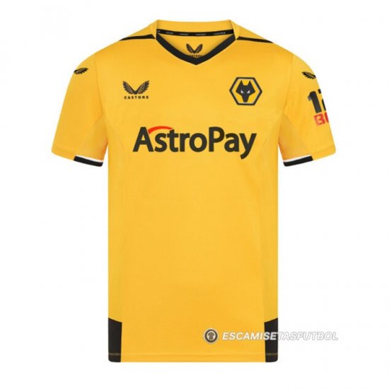 Camiseta Wolves 1ª 22-23 - Haga un click en la imagen para cerrar