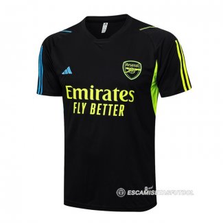 Camiseta de Entrenamiento Arsenal 2023-24 Negro