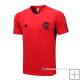 Camiseta de Entrenamiento Flamengo 23-24 Rojo