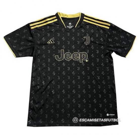 Camiseta de Entrenamiento Juventus 2022 Negro - Haga un click en la imagen para cerrar