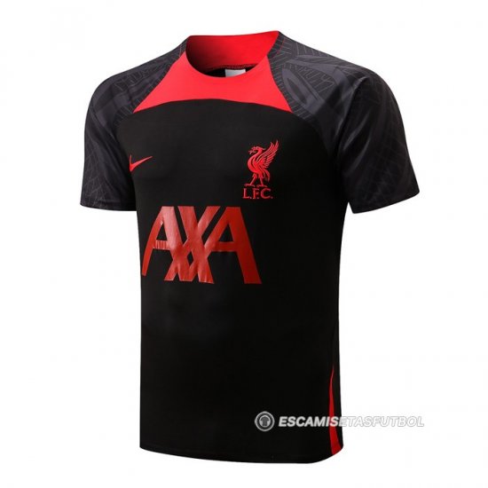 Camiseta de Entrenamiento Liverpool 2022-23 Negro - Haga un click en la imagen para cerrar