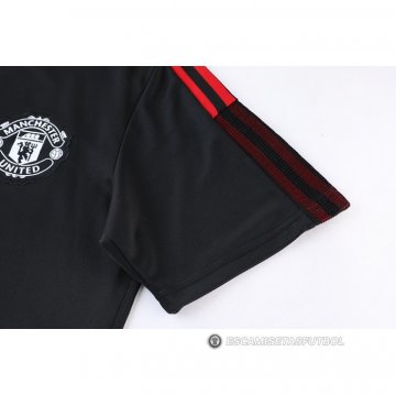 Camiseta de Entrenamiento Manchester United 2023-24 Negro