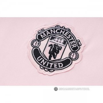 Camiseta de Entrenamiento Manchester United 22-23 Rosa