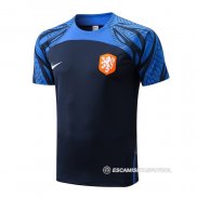Camiseta de Entrenamiento Paises Bajos 22-23 Azul