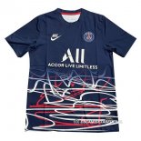 Camiseta de Entrenamiento Paris Saint-Germain 2022 Azul