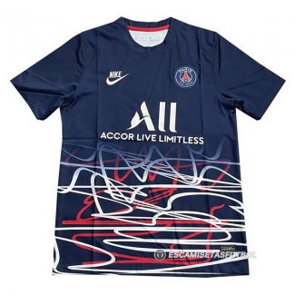 Camiseta de Entrenamiento Paris Saint-Germain 2022 Azul