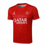 Camiseta de Entrenamiento Paris Saint-Germain Jordan 2024-25 Rojo