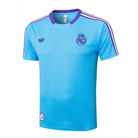 Camiseta de Entrenamiento Real Madrid 2025-26 Azul - Haga un click en la imagen para cerrar