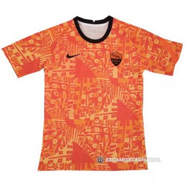 Camiseta de Entrenamiento Roma 2022 Naranja