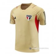 Camiseta de Entrenamiento Sao Paulo 2023-24 Amarillo