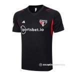 Camiseta de Entrenamiento Sao Paulo 23-24 Negro