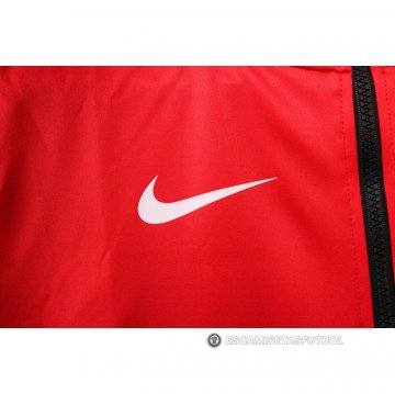 Chandal con Capucha del Liverpool 22-23 Rojo