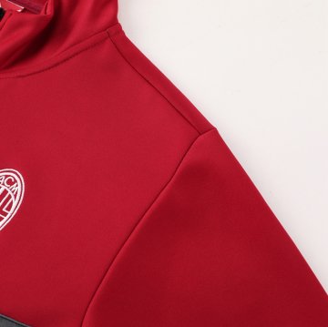 Chandal de Chaqueta del AC Milan 24-25 Rojo Gris