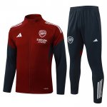 Chandal de Chaqueta del Arsenal Nino 25-26 Rojo Negro