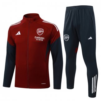 Chandal de Chaqueta del Arsenal Nino 25-26 Rojo Negro