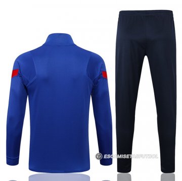 Chandal de Chaqueta del Atletico Madrid 22-23 Azul