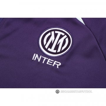 Chandal de Chaqueta del Inter Milan 22-23 Purpura