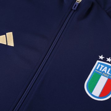 Chandal de Chaqueta del Italia 24-25 Azul