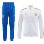 Chandal de Chaqueta del Italia 24-25 Blanco