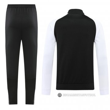 Chandal de Chaqueta del Juventus 22-23 Negro y Blanco