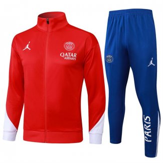 Chandal de Chaqueta del Paris Saint-Germain 2024-25 Rojo