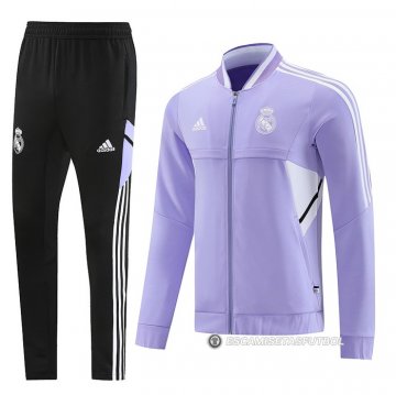 Chandal de Chaqueta del Real Madrid 2022-23 Purpura