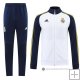Chandal de Chaqueta del Real Madrid 22-23 Blanco y Azul