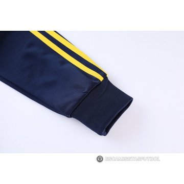 Chandal de Chaqueta del Real Madrid 22-23 Blanco y Azul
