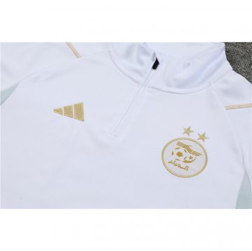 Chandal de Sudadera del Argelia 23-24 Blanco