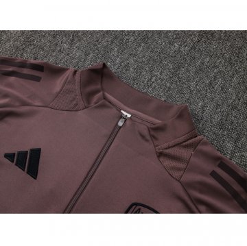 Chandal de Sudadera del Arsenal 24-25 Gris Purpura