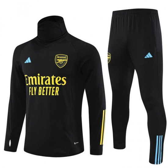 Chandal de Sudadera del Arsenal Nino 2023 Negro - Haga un click en la imagen para cerrar