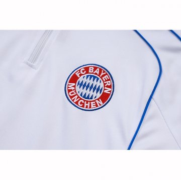 Chandal de Sudadera del Bayern Munich Nino 25-26 Blanco Rojo