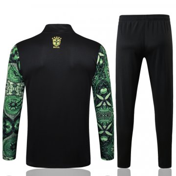 Chandal de Sudadera del Brasil Jesus Nino 24-25 Verde
