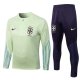 Chandal de Sudadera del Brasil Nino 2022-23 Verde