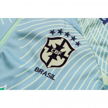 Chandal de Sudadera del Brasil Nino 22-23 Verde