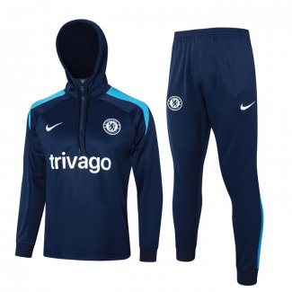 Chandal de Sudadera del Chelsea 2024-25 Azul