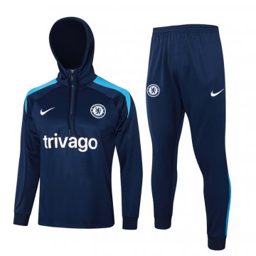Chandal de Sudadera del Chelsea 2024-25 Azul