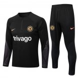 Chandal de Sudadera del Chelsea 22-23 Negro