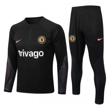 Chandal de Sudadera del Chelsea 22-23 Negro