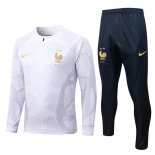 Chandal de Sudadera del Francia 2022-23 Blanco