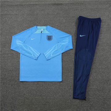 Chandal de Sudadera del Inglaterra 22-23 Azul Claro
