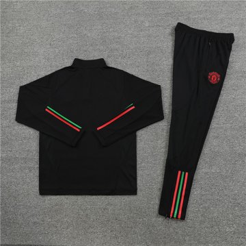 Chandal de Sudadera del Manchester United 23-24 Negro