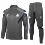 Chandal de Sudadera del Real Madrid 2024-25 Gris