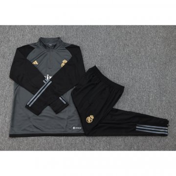Chandal de Sudadera del Real Madrid 23-24 Gris