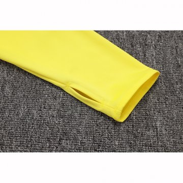 Chandal de Sudadera del Real Madrid 25-26 Negro Amarillo