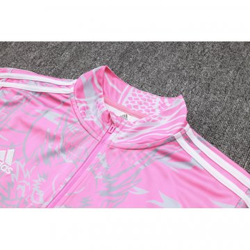 Chandal de Sudadera del Real Madrid Nino 23-24 Rosa